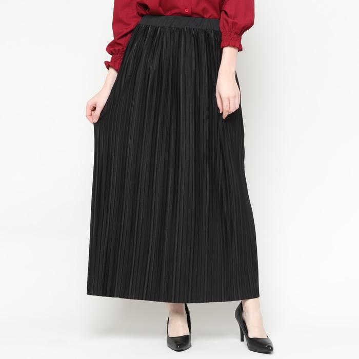 Gambar Eiza by duapola Plisket Pipe Maxi Skirt 78188FS - Hitam dari Eiza by duapola undefined Tokopedia