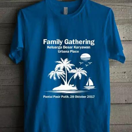 Jual KAOS BAJU T-SHIRT FAMILY GATHERING 