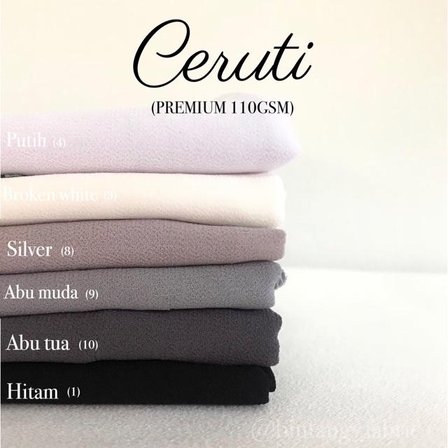 Jual 1 2 Meter Kain Ceruti Ceruty Premium Jakarta Utara Wulan Olshops Tokopedia