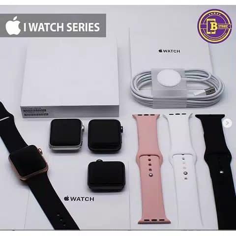 Jual Apple I Watch Series 3 - FULLSET - 42mm GPS - 42 mm iwatch Seri -  Putih - Jakarta Barat - abieshopline | Tokopedia