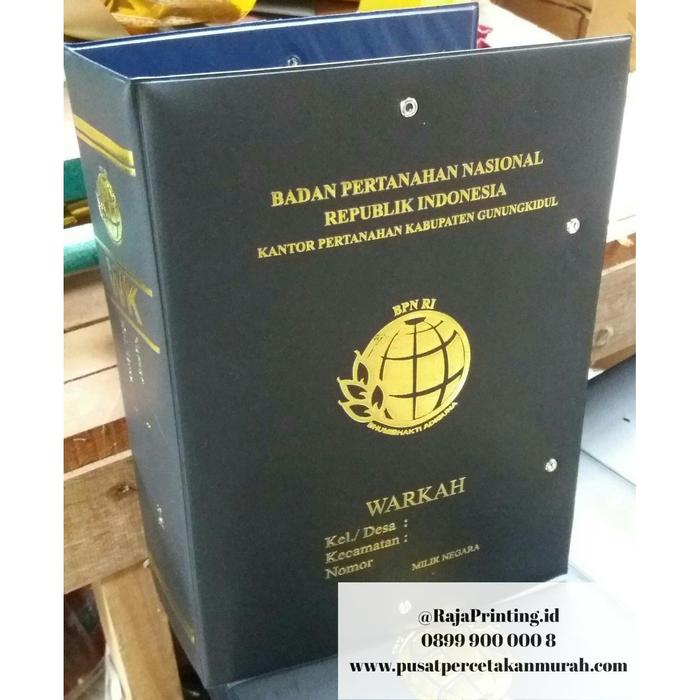 Gambar PABRIK TERBESAR PEMBUATAN MAP WARKAH NOTARIS DAN WARKAH PPAT dari Raja Printing ID undefined Tokopedia