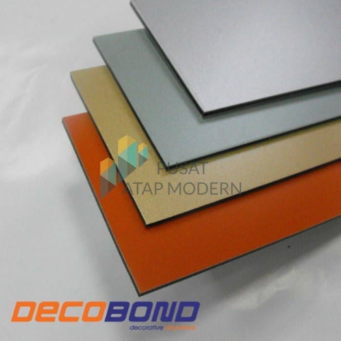 Jual Acp Aluminium Composite Panel Decobond 2mm Pure White Bright Silver Kota Depok Alderon Polycarbonate Tokopedia