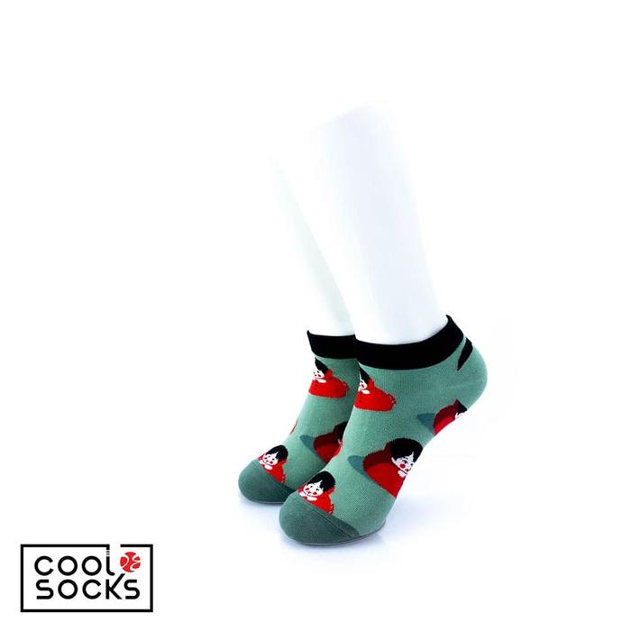 Gambar CoolDeSocks Original | Kaos Kaki Pendek - Little Red Riding Hood dari CoolDeSocks undefined Tokopedia