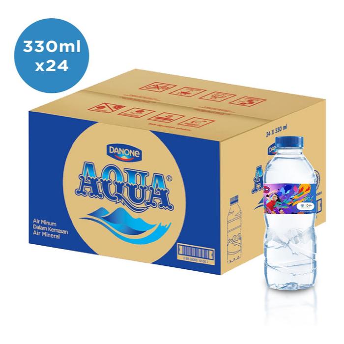 Gambar Aqua 330ml 1 Kardus isi 24 botol air mineral harga grosir murah dari Bosmart99 undefined Tokopedia
