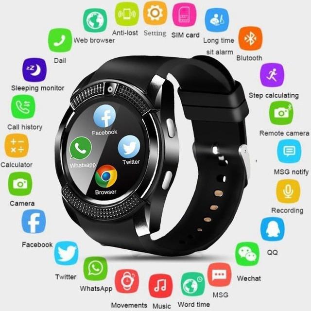 V8 Bluetooth Price Of V8 Smart Watch V8 Bluetooth Smart V8 Wireless Smart Watch V Watch Mobile By Daraz
