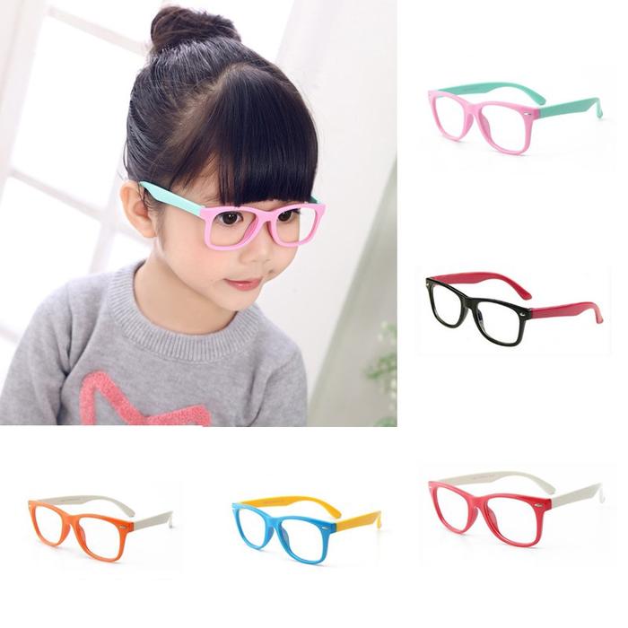 Gambar Kids Color Silicone Glasses Frame - No lens Kacamata Bolong Bayi Anak dari aghista store undefined Tokopedia