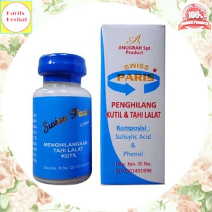 Gambar Swiss Paris Lotion ..Obat Penghilang Kutil Tahi Lalat Mata Ikan dari Herbal Harits undefined Tokopedia