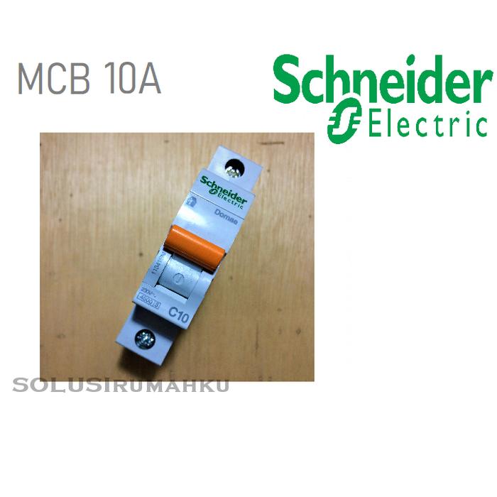 Gambar MCB SCHNEIDER 10A SNI SIKRING 10 AMPERE 2200 WATT MERLIN GERIN dari SOLUSIrumahku SOLUSI rumahku undefined Tokopedia