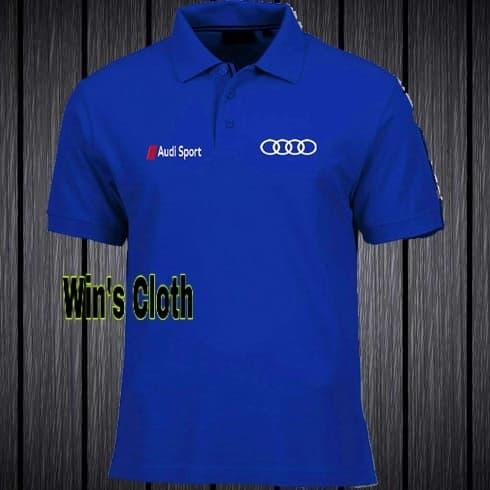 Jual Polo Shirt Kaos Kerah Audi Sport 
