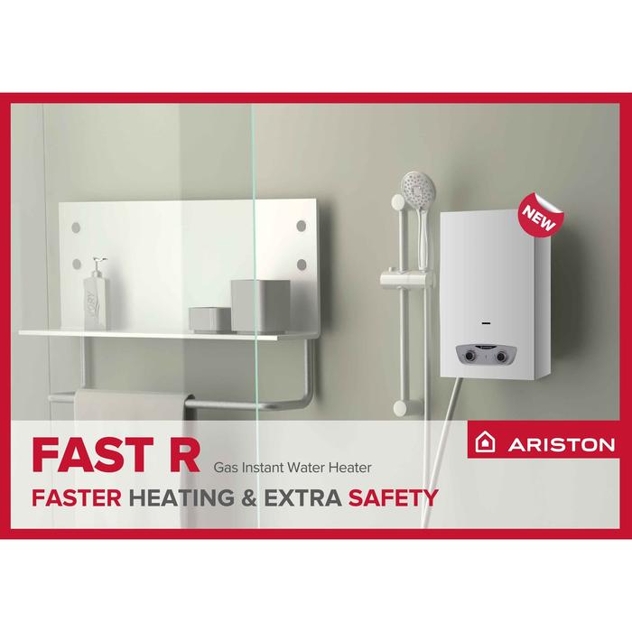 Jual WATER HEATER GAS ARISTON FAST R5 GARANSI 3 TAHUN - Kota Bandung -  Bintang Selatanbdg | Tokopedia