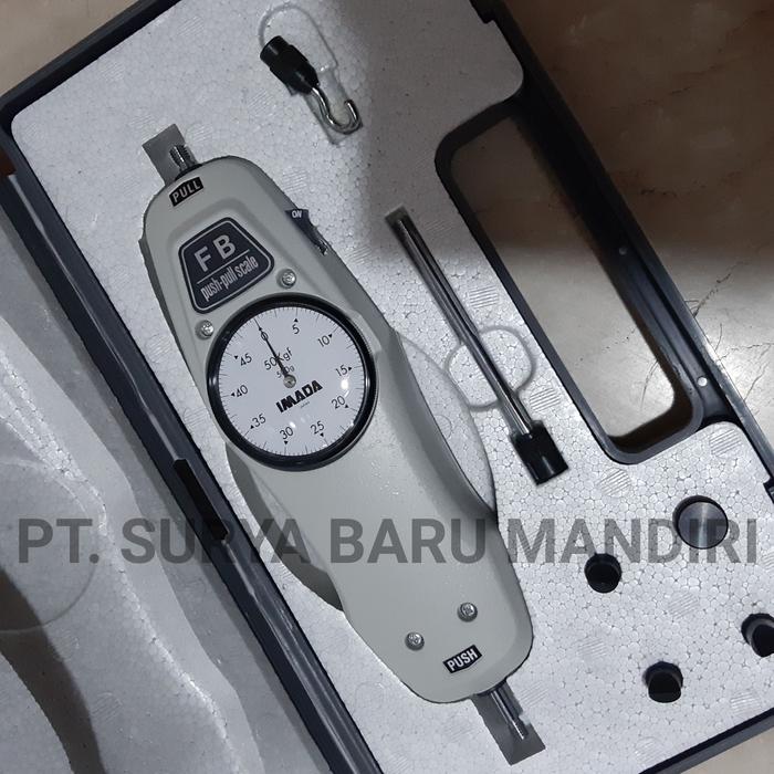 Jual IMADA PUSH PULL MECHANICAL FORCE GAUGE FB-10Kg FB-20Kg FB