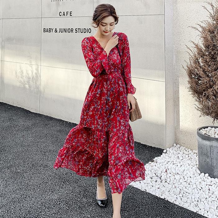 corset dropped waist dress Vermilion Drop Gown 12 / Vermilion With a lace bolero Size:6 - 7 Years Blue Catifean Long Sleeve LowStock:43318937255987