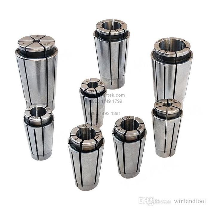 Gambar Collet SK10 Collet SK Collet Taiwan Collet Arbor Milling Collet Kecil - 2.5 dari inpertek Technology undefined Tokopedia