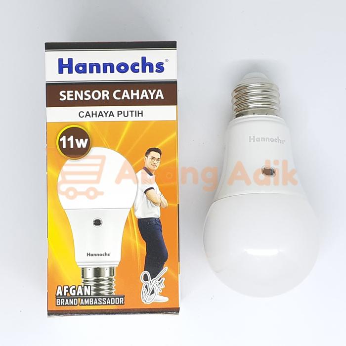 Gambar Hannochs Light Sensor 11w 11 Watt Lampu Led Ledbulb Cahaya Otomatis dari Abang Adik Toko Electronic undefined Tokopedia