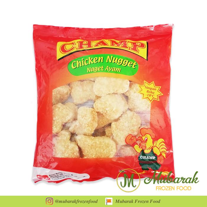 Gambar Champ Nugget Ayam - 500GR dari Mubarak Frozen Food undefined Tokopedia