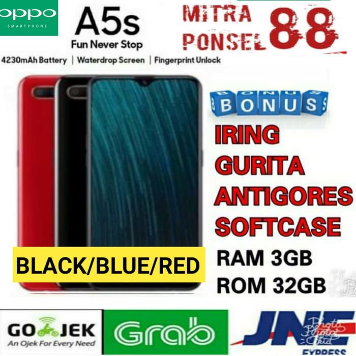 Gambar OPPO A5S RAM 3/32Gb Garansi ResmiOppo Indonesia - Biru dari MM.CELL undefined Tokopedia