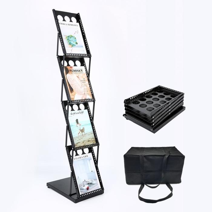 Jual Rak Brosur Besi Hitam 4 Susun / Rak Display Di Seller Savagemall ...
