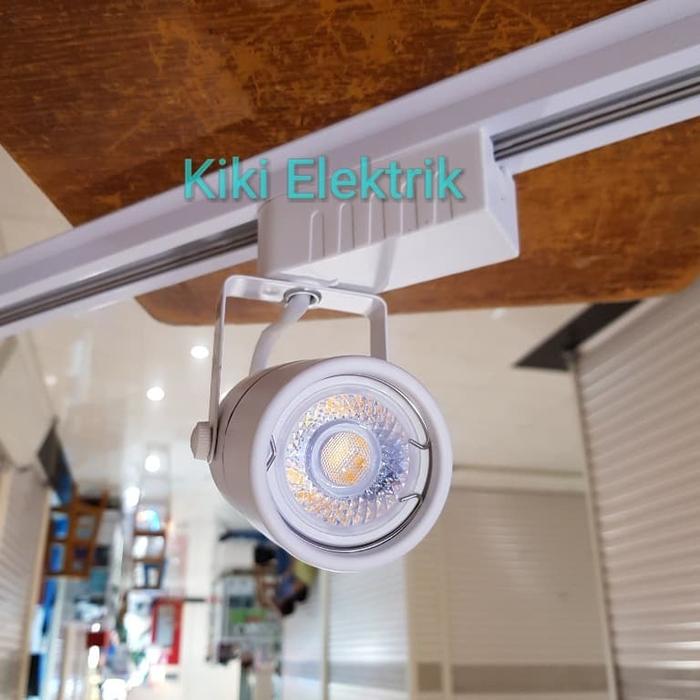 Gambar Lampu Sorot REL body Putih 7 watt ( IN LITE ) / Lampu Spot Light - WW MR16 INLITE dari Kiki Elektrik undefined Tokopedia