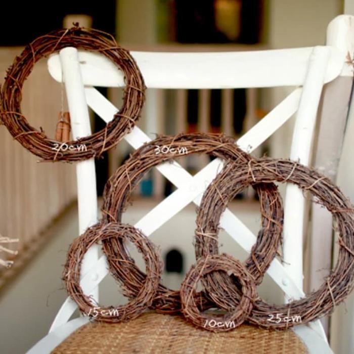 Gambar Ranting Pohon Asli / Wreath Twig / Ranting Hias Lingkaran - Sepuluh CM dari Xploraza undefined Tokopedia