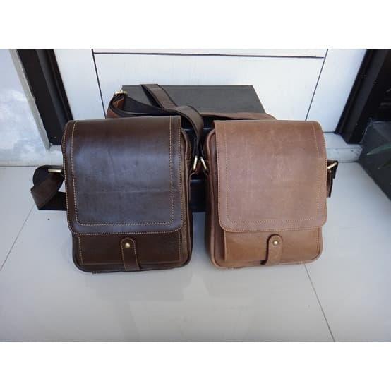 Gambar Tas kulit sapi casual zb191 pria [ BANTING HARGA ] dari dennan undefined Tokopedia
