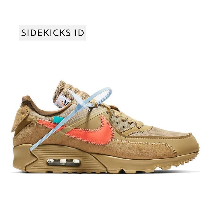 Jual Nike AirMax 90 Off-White Desert Ore - Jakarta Barat - Sidekicksid |  Tokopedia