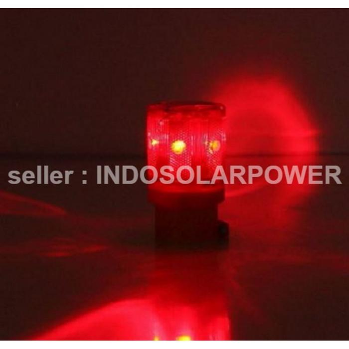 Gambar Lampu strobo strobe kedip solar power SPBU UGD Truk Tower BTS Radio - Merah dari Indosolarpower undefined Tokopedia