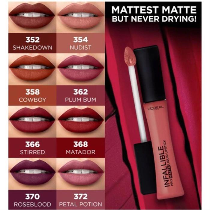 Jual Loreal Infallible Pro Matte Liquid Lipstick Khusus Ssxf682 Jakarta Timur Imeyyla Tokopedia Warna lipstik loreal infallible pro Jual Loreal Infallible Pro Matte Liquid Lipstick Khusus Ssxf682 Jakarta Timur Imeyyla Tokopedia Warna lipstik loreal infallible pro