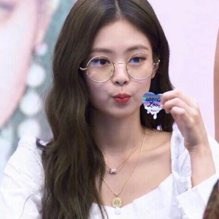 Jual Kacamata Kpop Idols Wanita Korea Idol Bentuk Bulat Hitam Kota Batam Fs Fashion Style Tokopedia