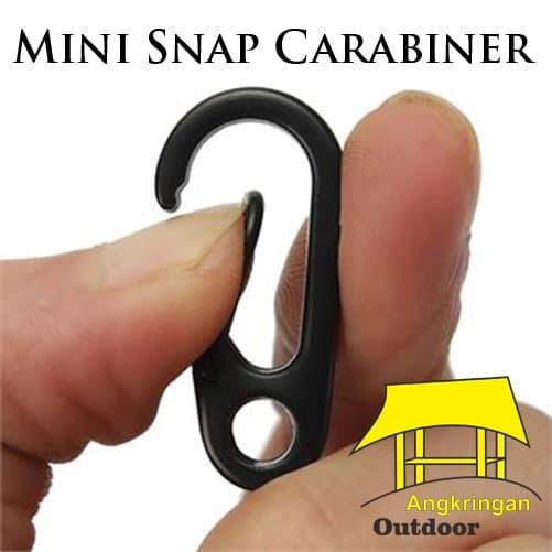 Gambar Mini Carabiner Keychain Aksesoris Karabiner Untuk Gelang Tali Paracord dari Toko Ebes undefined Tokopedia