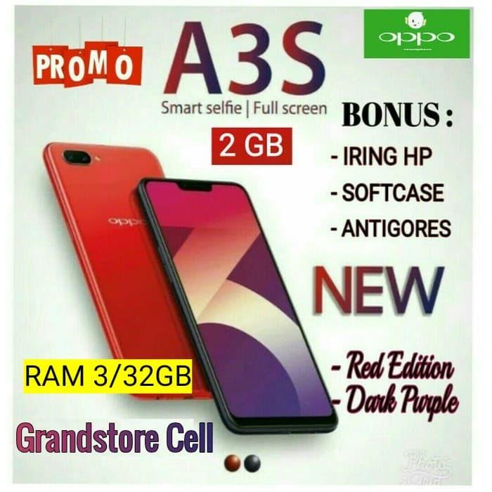 Gambar OPPO A3S GARANSI RESMI OPPO INDONESIA - Ungu dari Grandstore Cell undefined Tokopedia