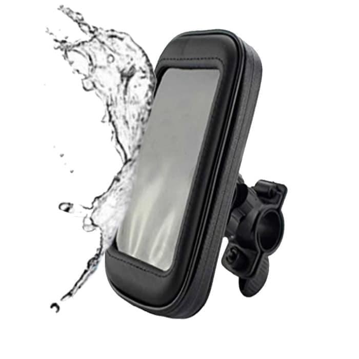 Gambar HOLDER MOTOR WATER PROOF 5.5 INCH / MOUNT HP DI MOTOR / GOJEK / GRAB dari LowCostCell undefined Tokopedia