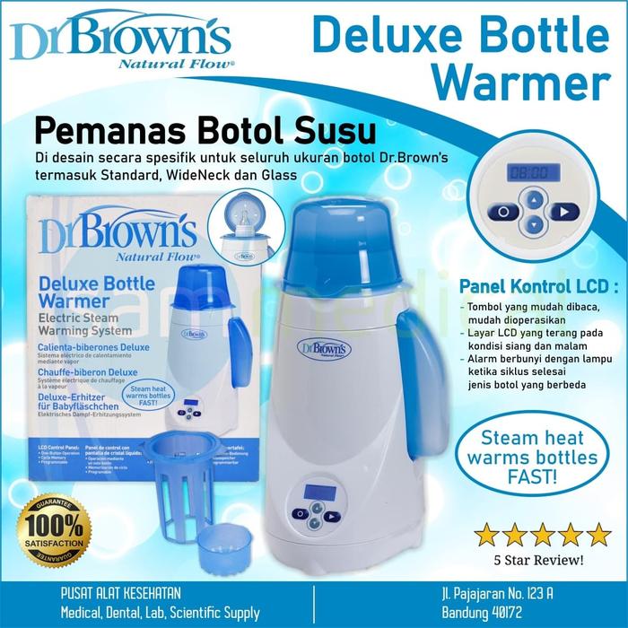 Dr Brown's Deluxe Baby Bottle Warmer Sterilizer Promo Dr