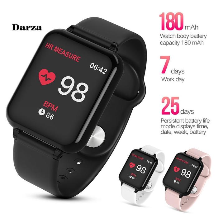 Jual LEMFO B57C Smart Watch Clock Alarm Fitness Heart Rate Blood