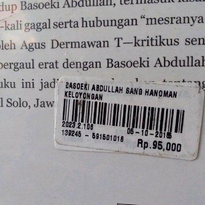 Gambar BAZAR BUKU BASOEKI ABDULLAH dari waldansan undefined Tokopedia
