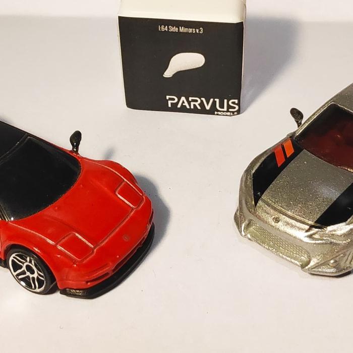 Gambar Parvus Models 1 64 Diecast Side Mirrors V3 Spion Custom Hot Wheels dari HobbyShoppu undefined Tokopedia