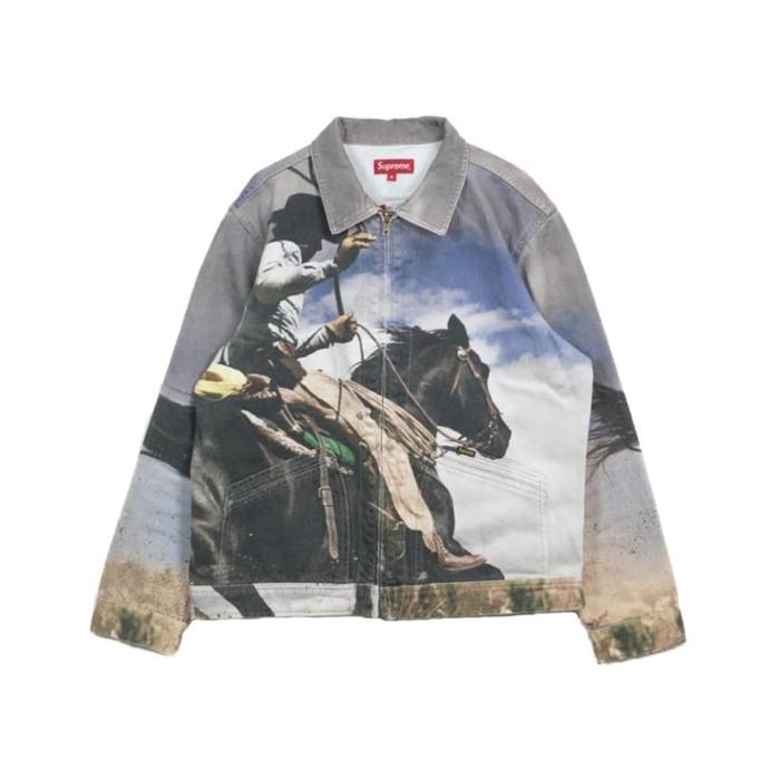 Supreme Cowboy Denim Work Jacket Multi 