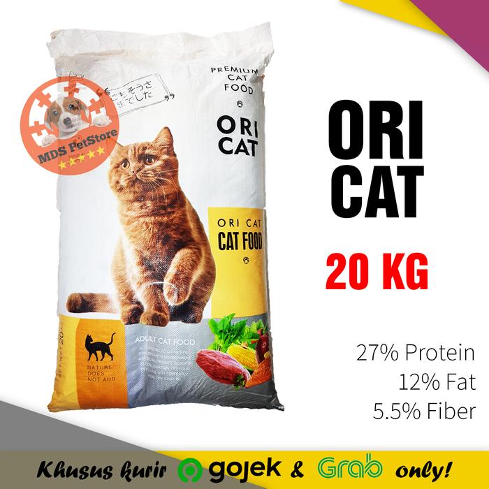 Jual Ori Cat 20 Kg makanan kucing oricat catfood 20kg Bentuk