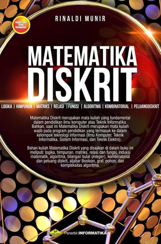 Jual Best Seller Termurah Original Buku Matematika Diskrit Rinaldi Munir Jakarta Barat Cintaatmaja Shop Tokopedia