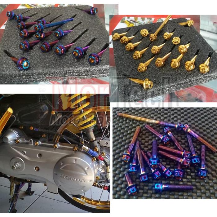 Jual Baut Baut Probolt Cvt Variasi Honda Beat Scoopy Kab Buleleng Mortech Shop Tokopedia