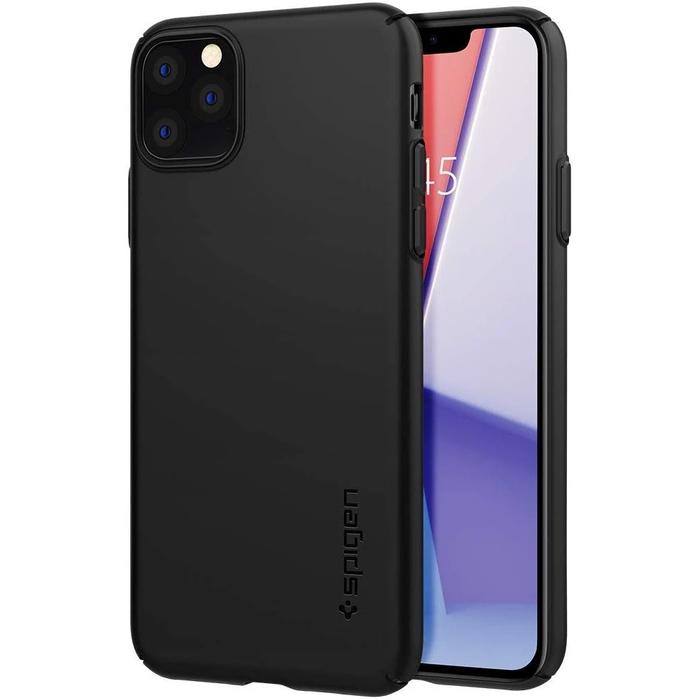 Gambar Casing iPhone 11 / iPhone 11 Pro Spigen Thin Fit Air Slim Hardcase - Black, iPhone 11 Pro dari Katanacases undefined Tokopedia