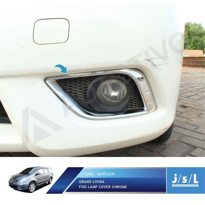 Gambar JSL Cover FogLamp Datsun Cross Fog Lamp Cover Chrome dari HS VARIASI Car Accessories undefined Tokopedia