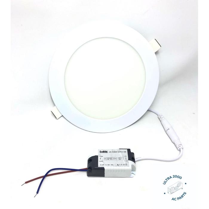 Gambar Lampu Downlight LED Panel 12W Putih 12 W Watt 12Watt Tipis Bulat Inbow - Kuning dari ULTRA 2000 undefined Tokopedia