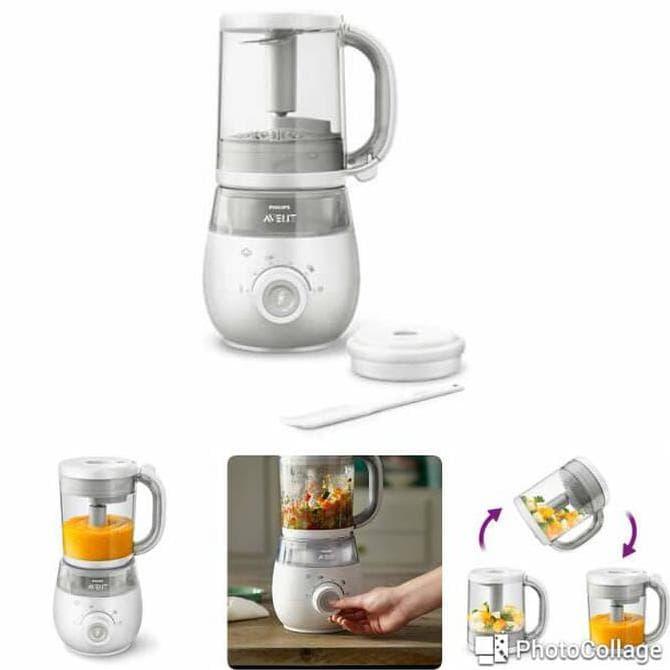 PHILIPS AVENT 4In1 Combined Steamer And Blender White UAE