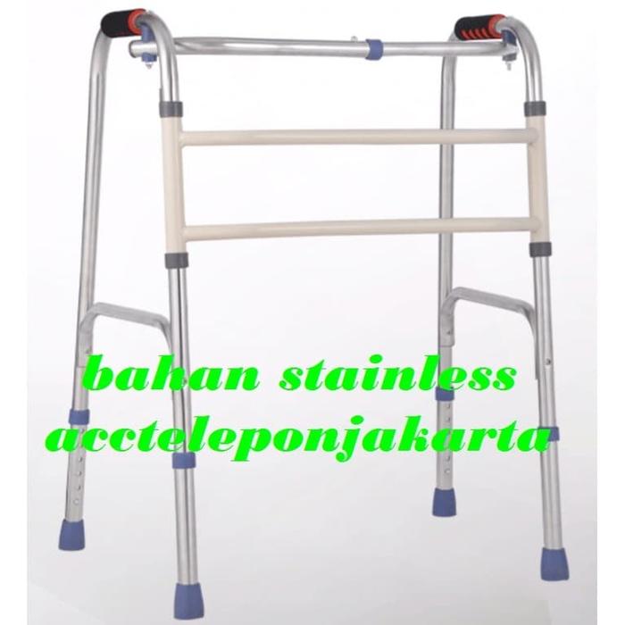 Gambar Walker tanpa roda/alat bantu jalan/tongkat bantu kaki dari Acc telepon jakarta undefined Tokopedia