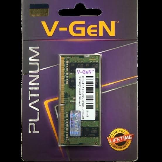 sodimm ddr4 16gb 2133/2400/2666 Vgen platinum ram Laptop memory laptop  ddr4 16gb di Cassanova Computer Hmd Tokopedia