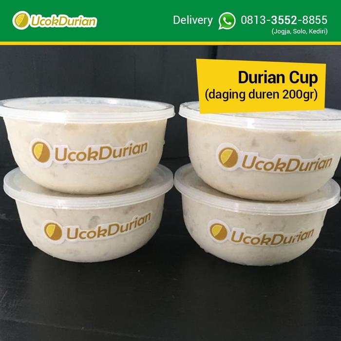 Gambar Ucok Durian Cup (Paket 10 Cup) dari Ucok Durian Jogjakarta undefined Tokopedia