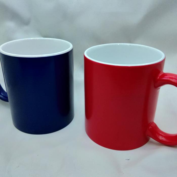 Gambar Mug Bunglon + Cetak + Dus - Hitam dari Mug vk undefined Tokopedia
