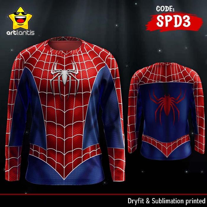 Gambar KAOS SPIDERMAN TOBEY MAGUIRE - XS dari Uniqverz undefined Tokopedia