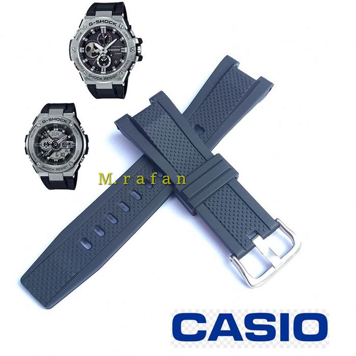 Casio Gst S110 G Shock Gst B100 Strap Solid Stainless Steel Strap