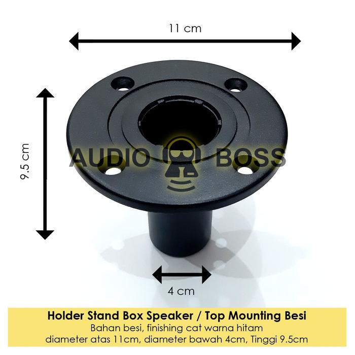 Jual Holder Speaker Besi Stand Box Speaker Top Mounting Besi Jakarta Pusat Audio Boss Tokopedia